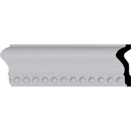 Ekena Millwork Chair Rail, High Density Urethane, 96 in L, 2-3/4 in H MLD02X01ED